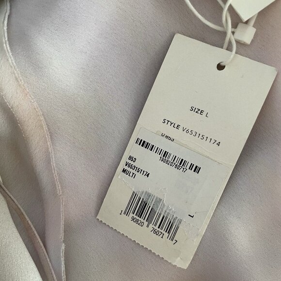 Vince Rainbow Wash Cami Midi Slip Dress Size L $345 - Picture 11 of 11